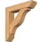 Ekena Millwork Funston Slat Smooth Bracket w/ Offset Brace, Western Red Cedar, 7 1/2"W x 34"D x 34"H BKT0806X34X34FST06SWR - alternate 1